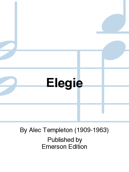 Elegie for Tenor Sax or Clarinet