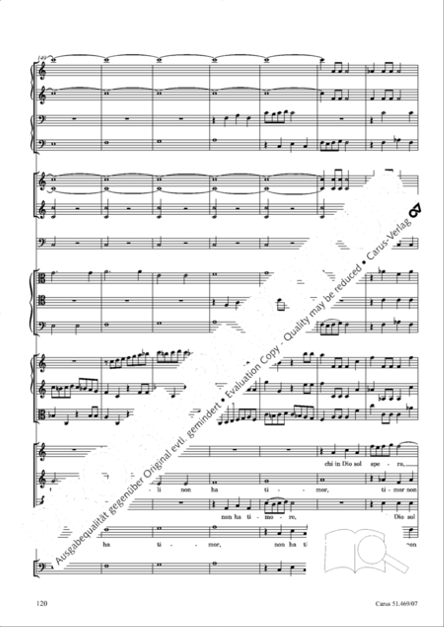 Davide penitente 4-Part scores gallery preview page 133