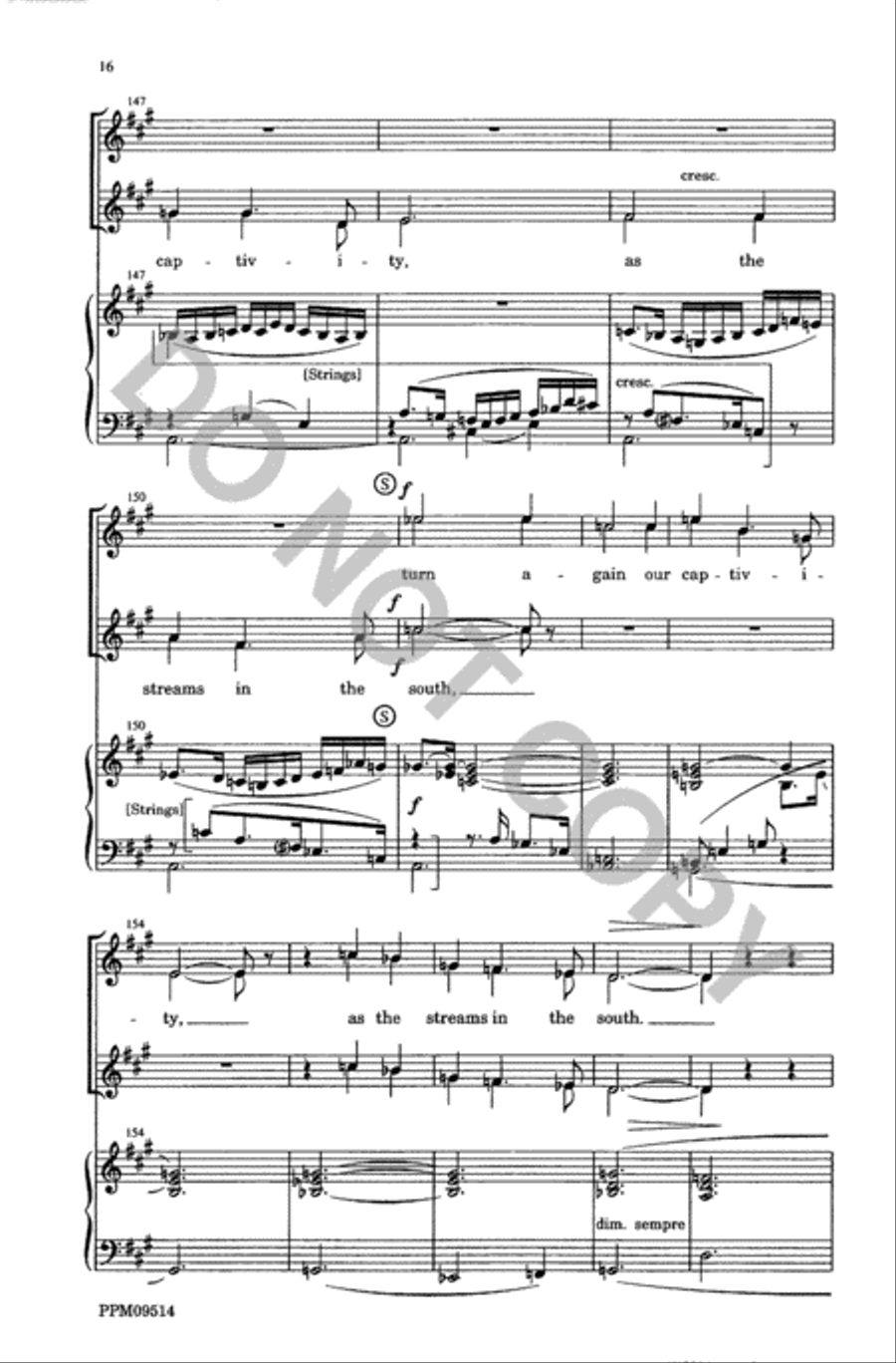 By the Rivers of Babylon SSAA scores gallery preview page 17