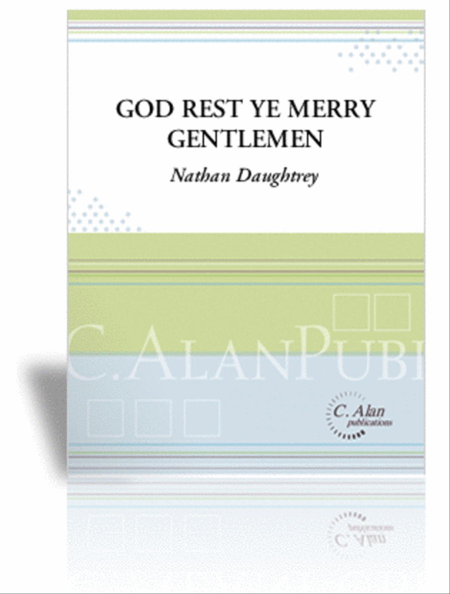 God Rest Ye Merry, Gentlemen (score & parts) Percussion Ensemble scores gallery preview page 1