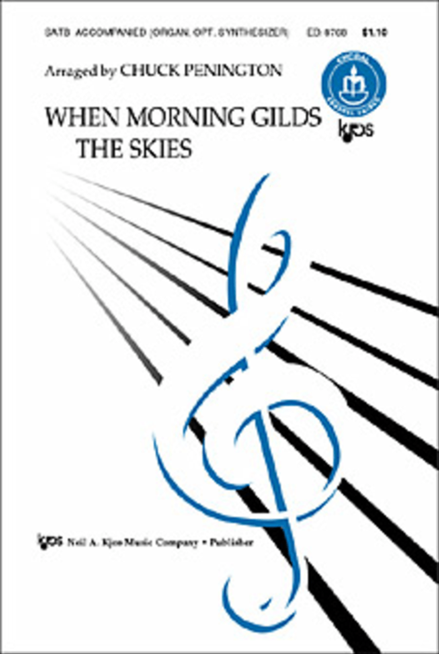 When Morning Gilds the Skies 4-Part scores gallery preview page 1