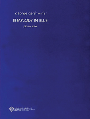 Book cover for George Gershwin – Rhapsody in Blue (Original)