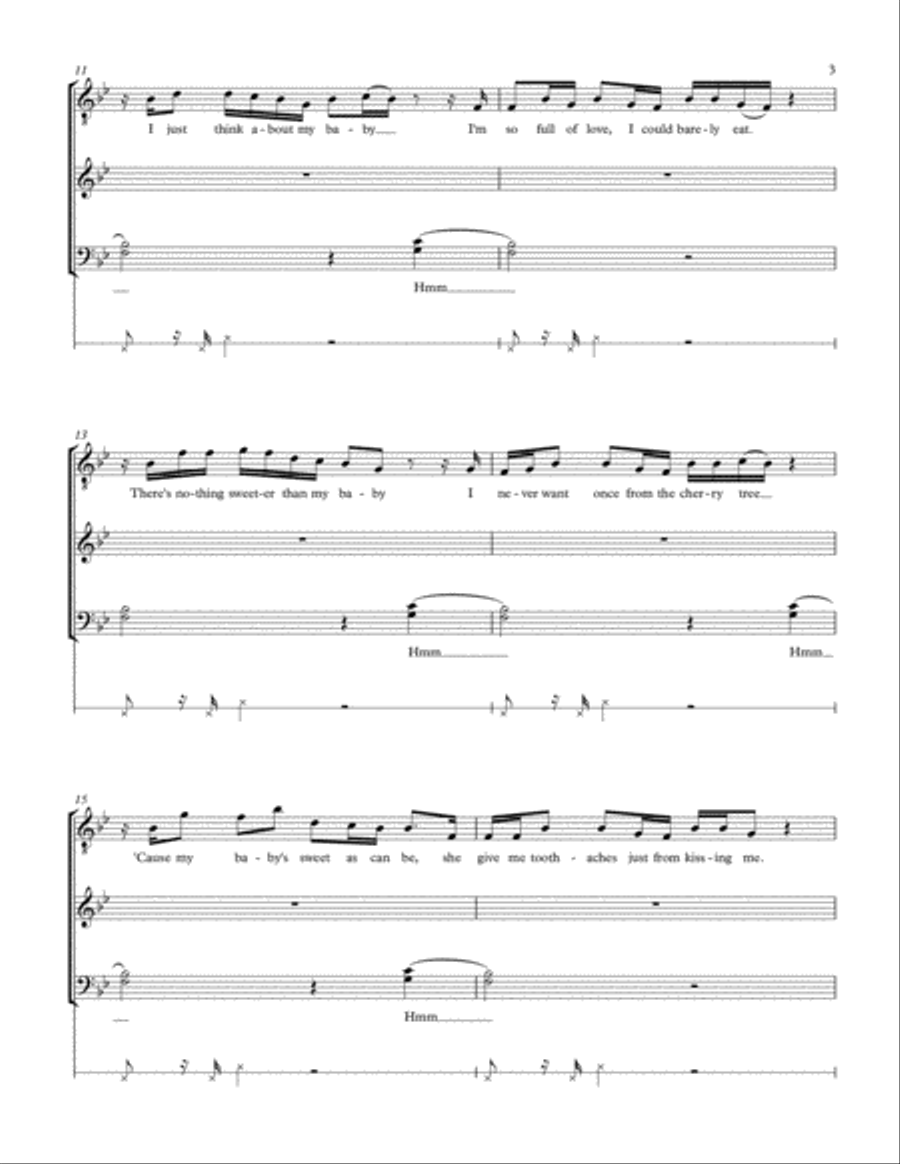 Work Song 4-Part scores gallery preview page 3