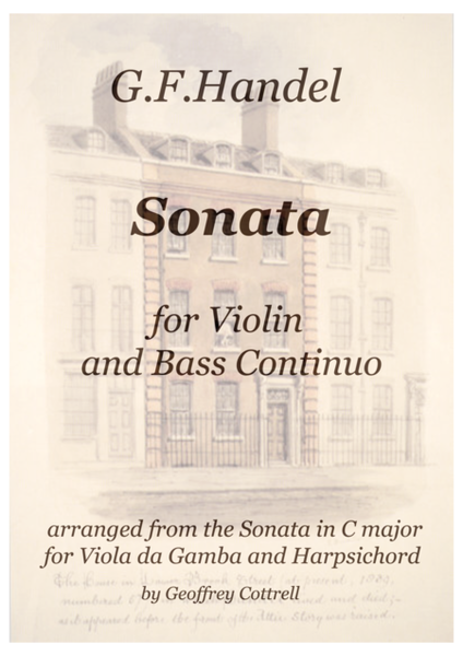 Handel - Sonata for Violin and Continuo image number null