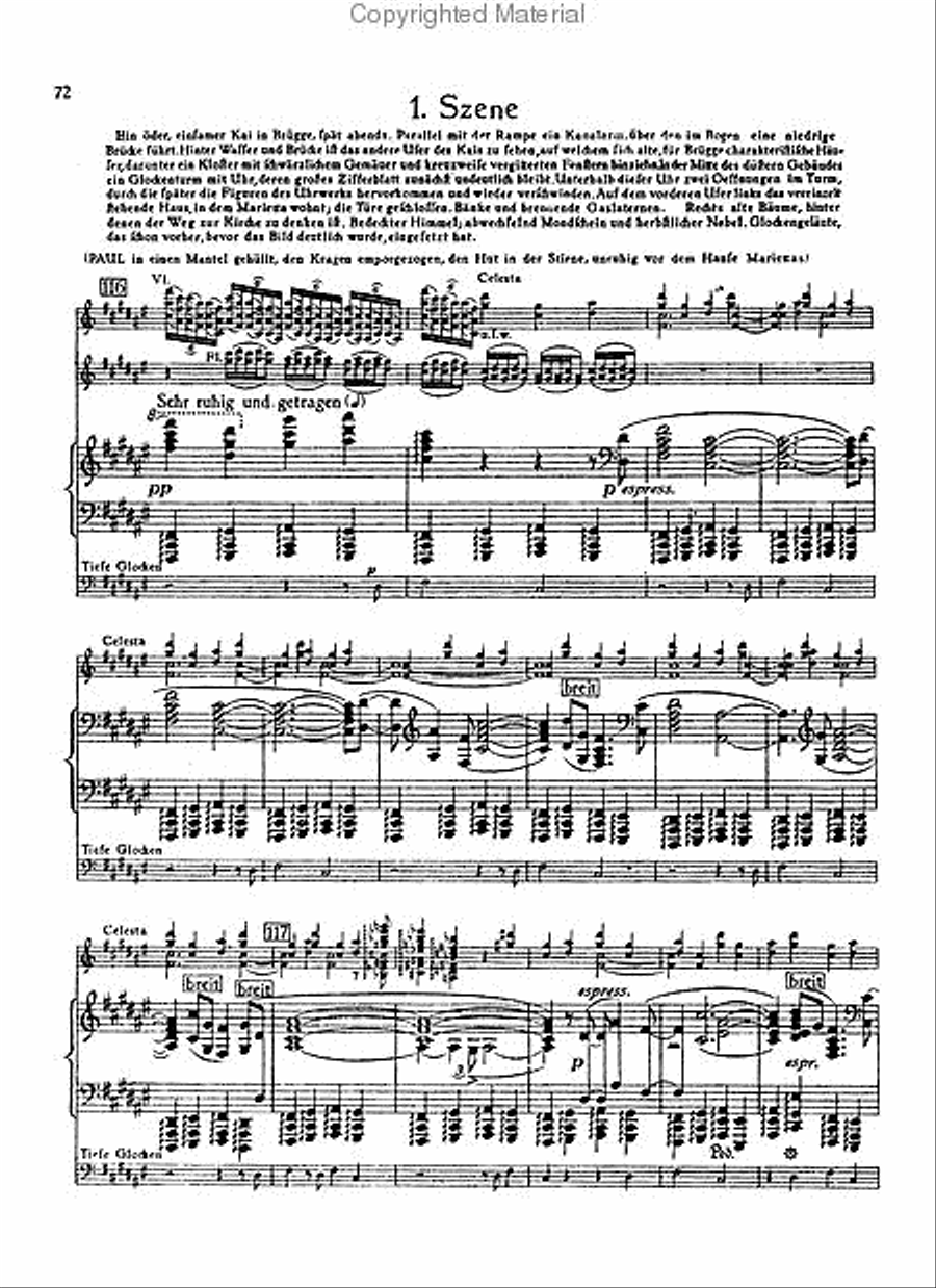 Die Tote Stadt Voice scores gallery preview page 4