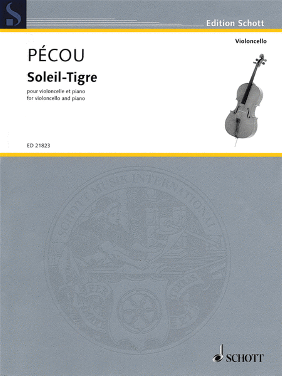 Soleil-Tigre Piano Accompaniment scores gallery preview page 1