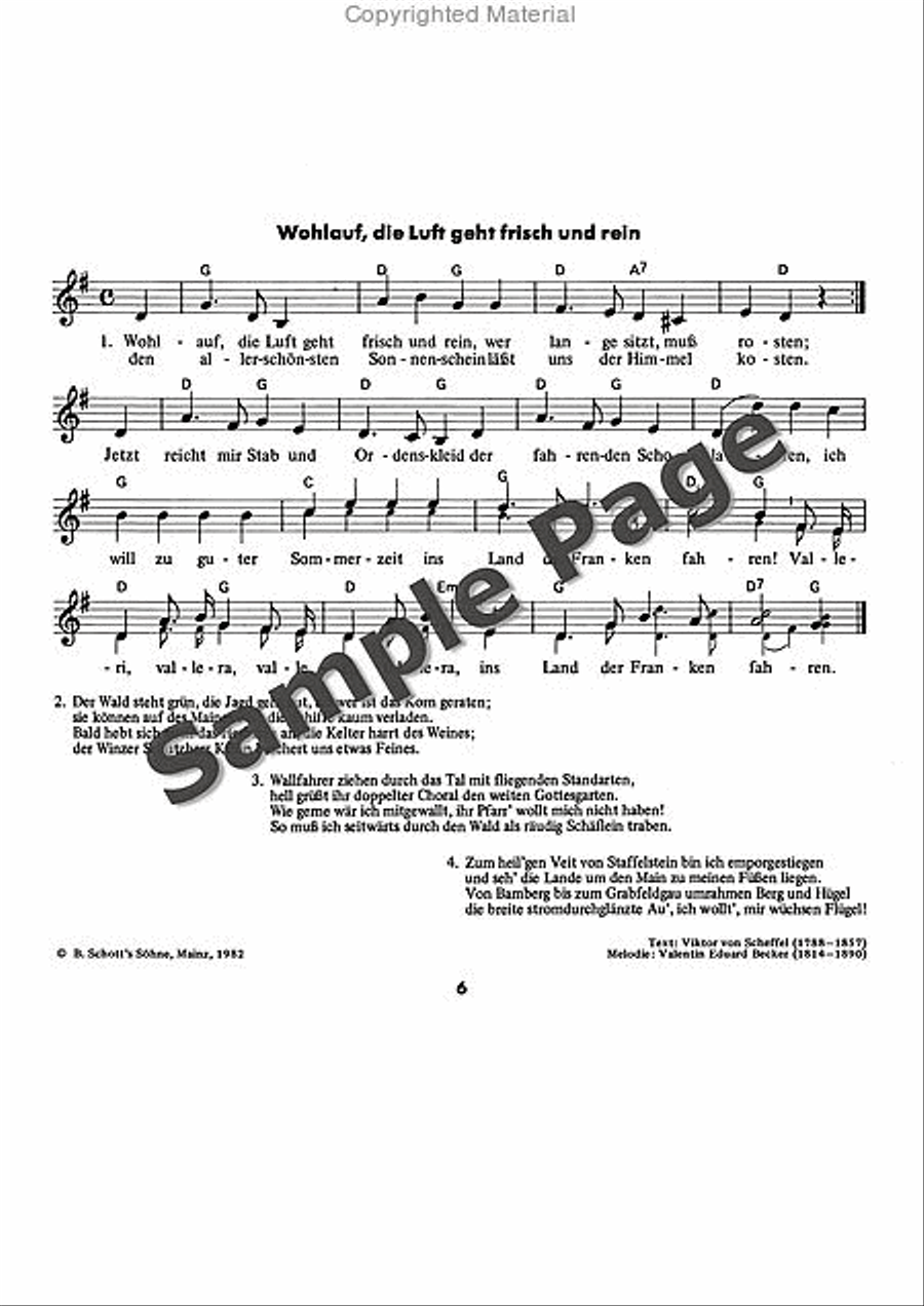 Es tonen die Lieder Recorder scores gallery preview page 7