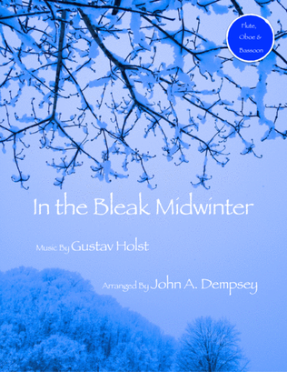 Book cover for In the Bleak Midwinter (Trio for Flute, Oboe and Bassoon)