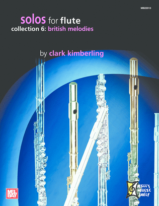 Book cover for Solos for Flute, Collection 6: British Melodies