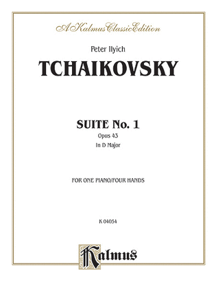 Book cover for Suite No. 1 in D Major, Op. 43