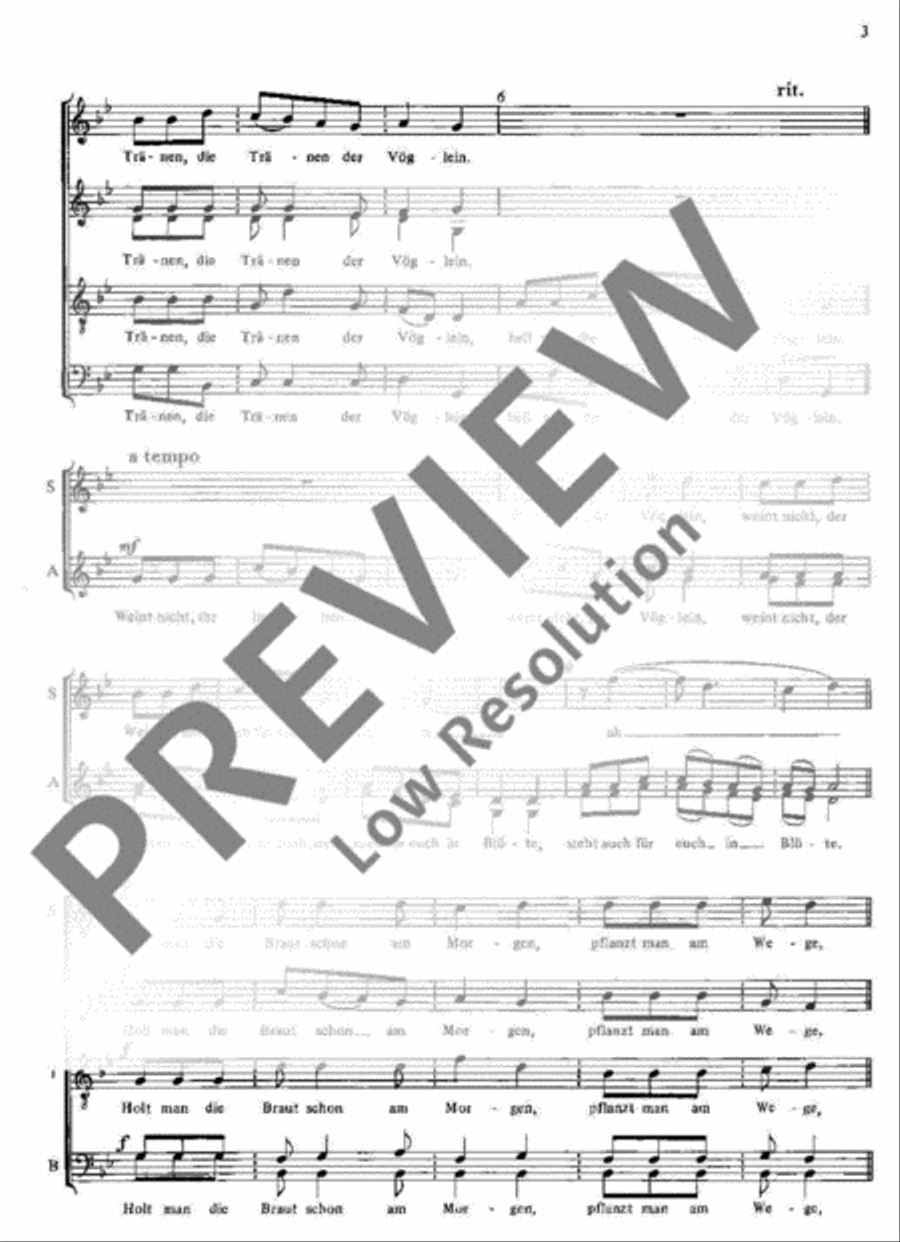 3 Balkanlieder Mixed Choir scores gallery preview page 4