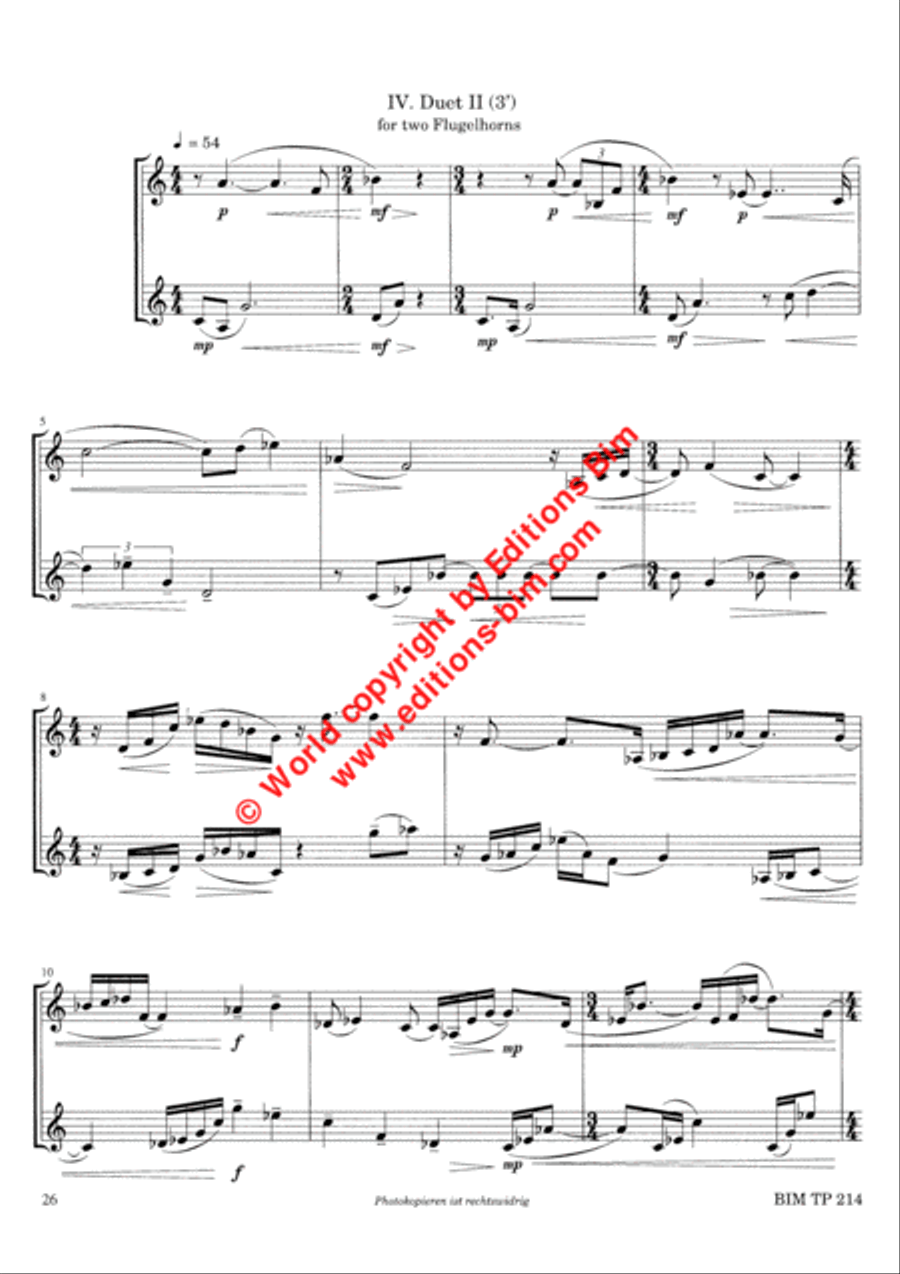 Notes from Faraway Places Trumpet Solo scores gallery preview page 10