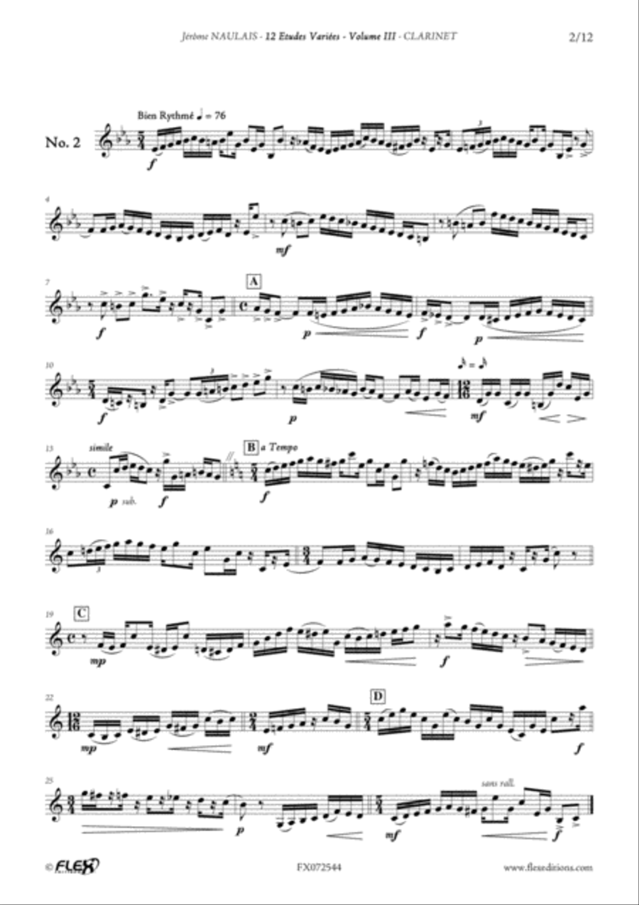 12 Etudes Variees - Volume III image number null