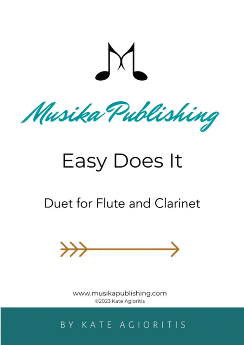 Easy Does It - Jazz Duet for Flute and Clarinet image number null