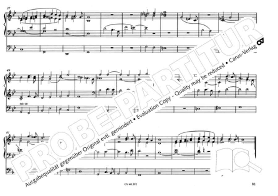 Free Organ Music from the Romantic Period, Vol. II (Freie Orgelmusik der Romantik, Band II) Organ scores gallery preview page 82