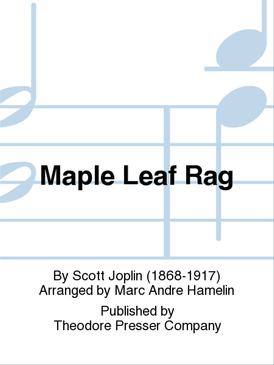 Book cover for Maple Leaf Rag