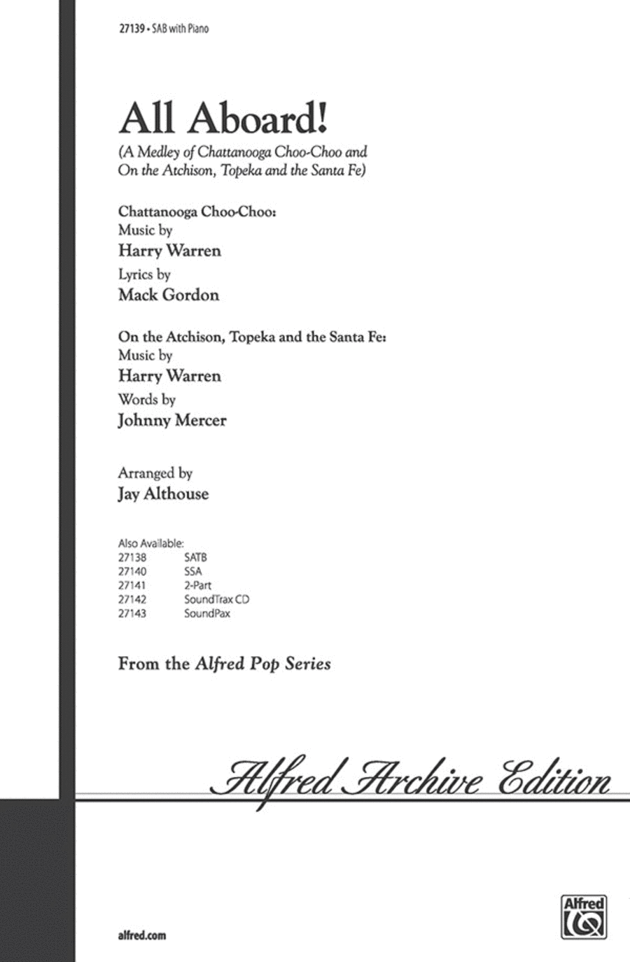 All Aboard! 3-Part scores gallery preview page 1