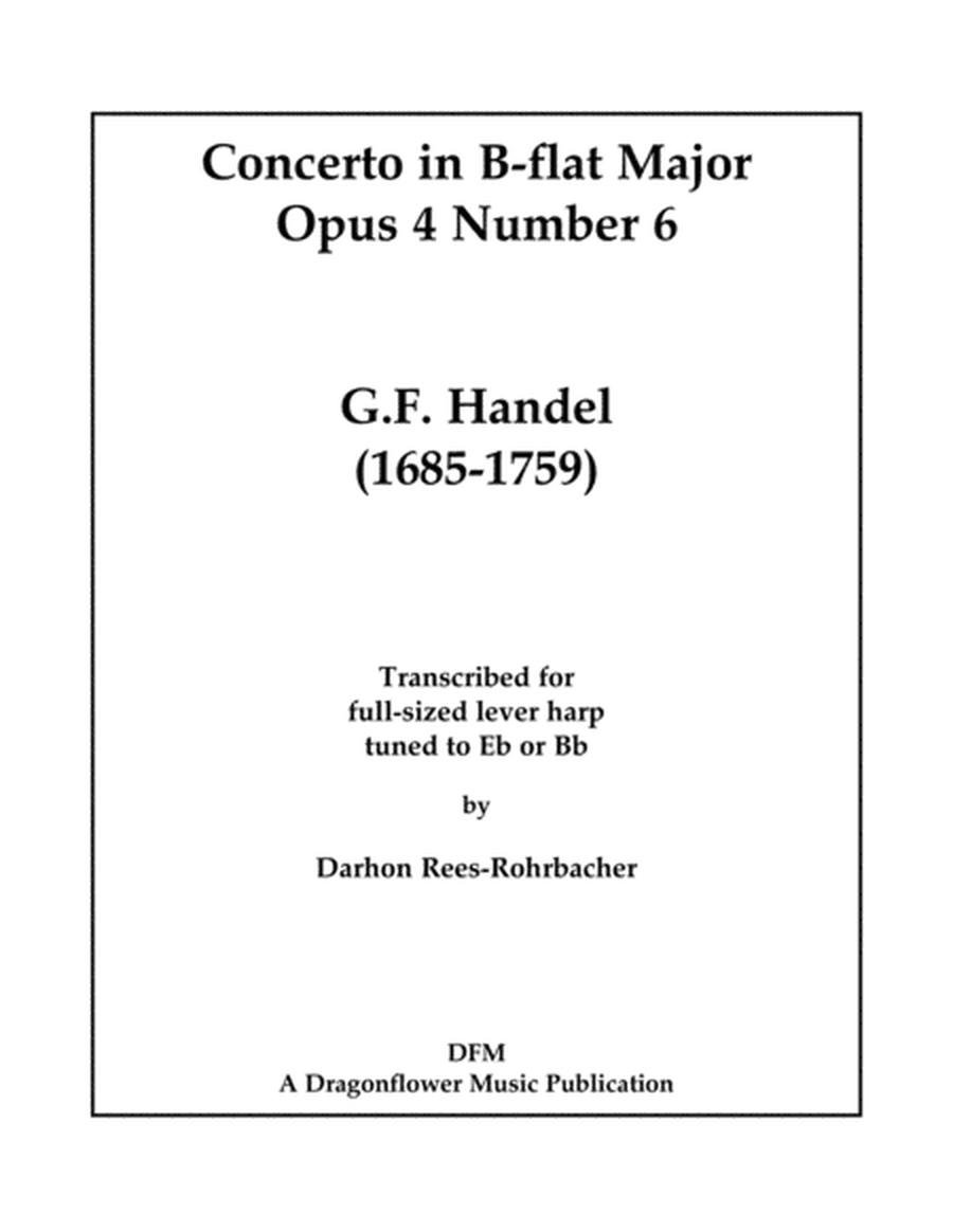 Concerto in B-Flat Major for Lever Harp