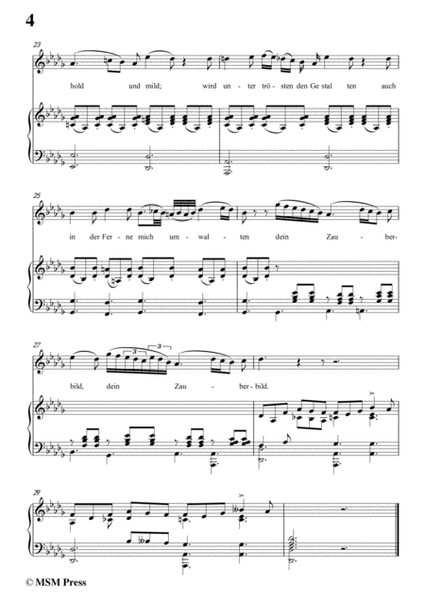 Schubert-Blondel zu Marien,in c sharp minor,for Voice&Piano image number null