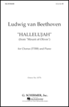 Book cover for Hallelujah From Mount Of Olives Piano