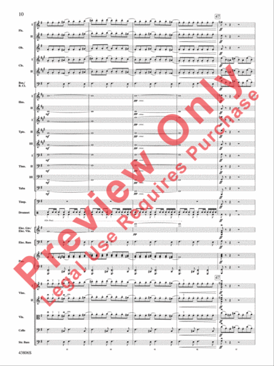 A Mad Russian's Christmas Full Orchestra scores gallery preview page 11