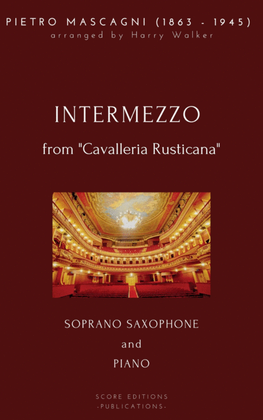 Mascagni, Pietro: Intermezzo (for Soprano Saxophone and Piano)