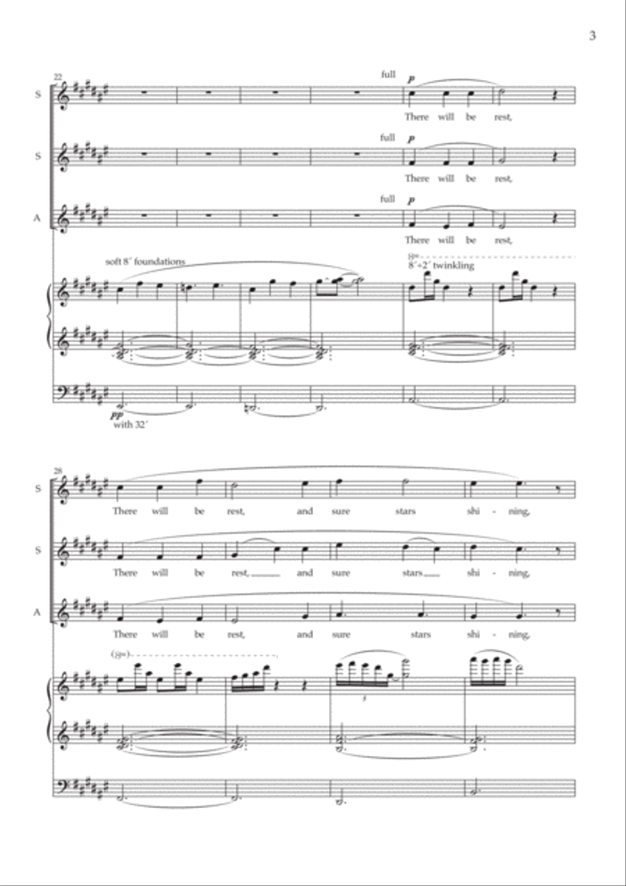 There will be rest There will be rest SSA scores gallery preview page 3