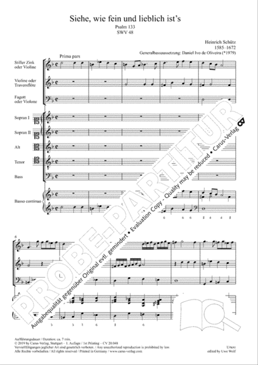 Behold, how good and pleasant SSATB scores gallery preview page 6