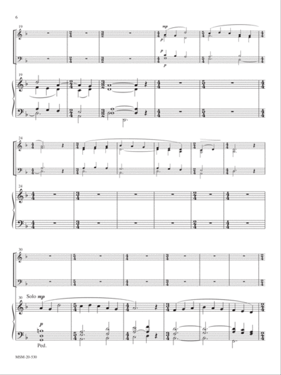 Sonata da Chiesa Organ scores gallery preview page 6