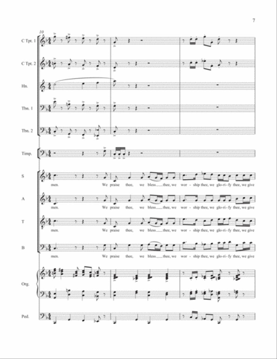 Mass of the Resurrection Mass of the Resurrection Choir scores gallery preview page 6