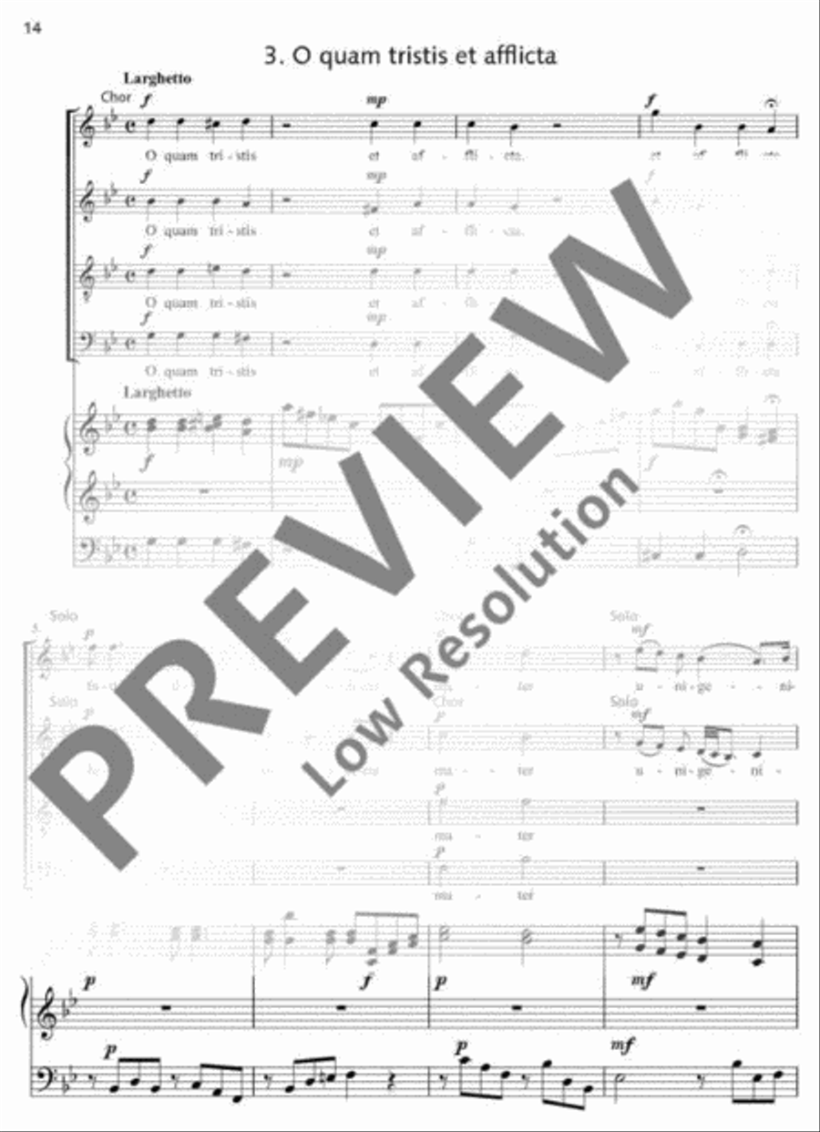 Stabat Mater SA scores gallery preview page 15