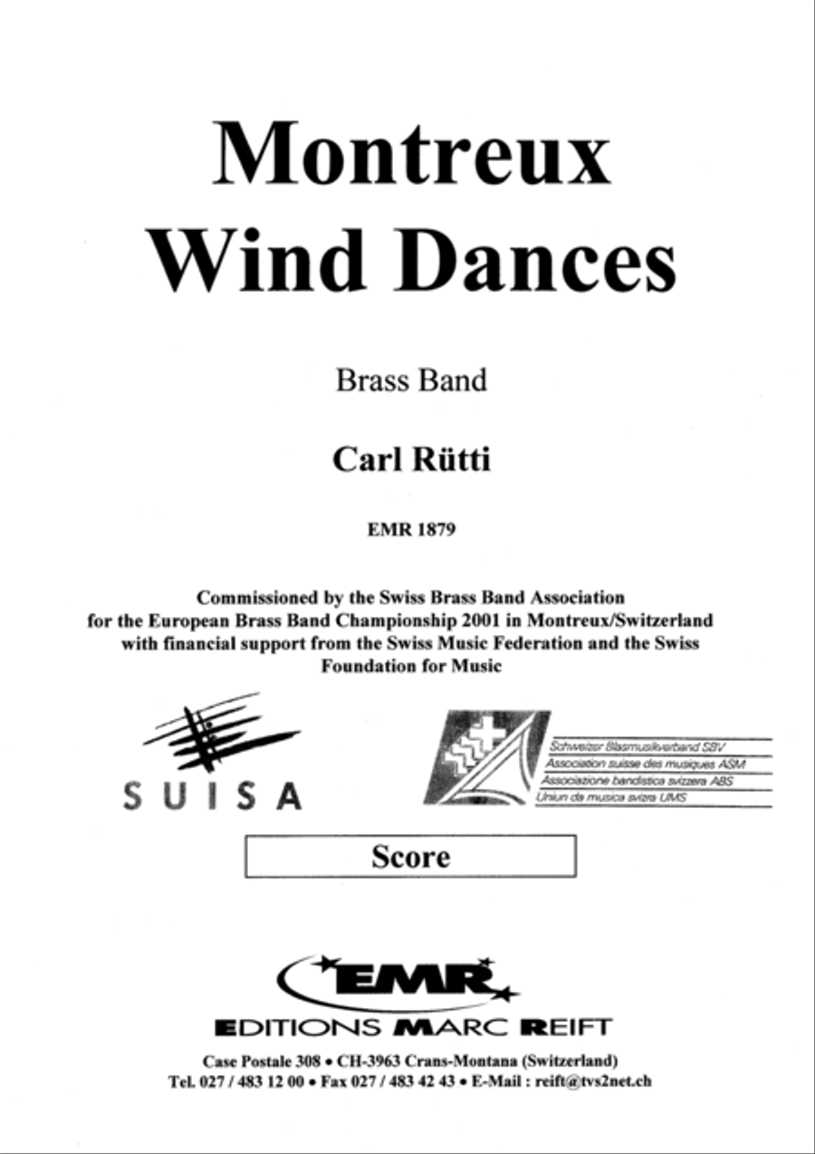 Montreux Wind Dances Brass Band scores gallery preview page 2