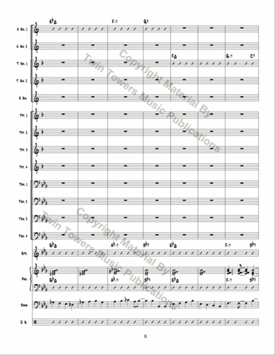 Listen Up Listen Up Jazz Ensemble scores gallery preview page 16
