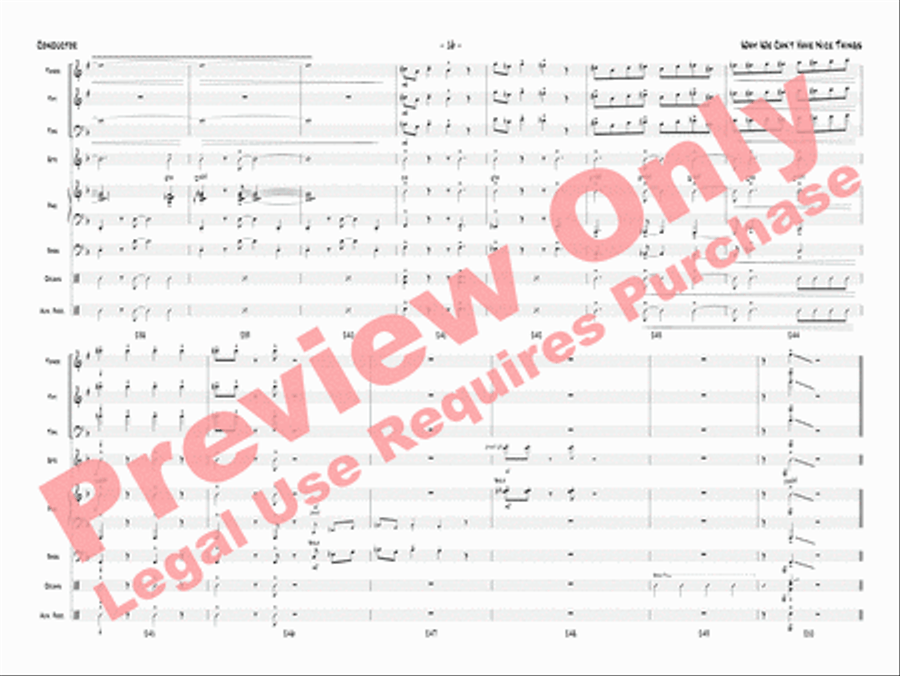 Why We Can't Have Nice Things Jazz Ensemble scores gallery preview page 19