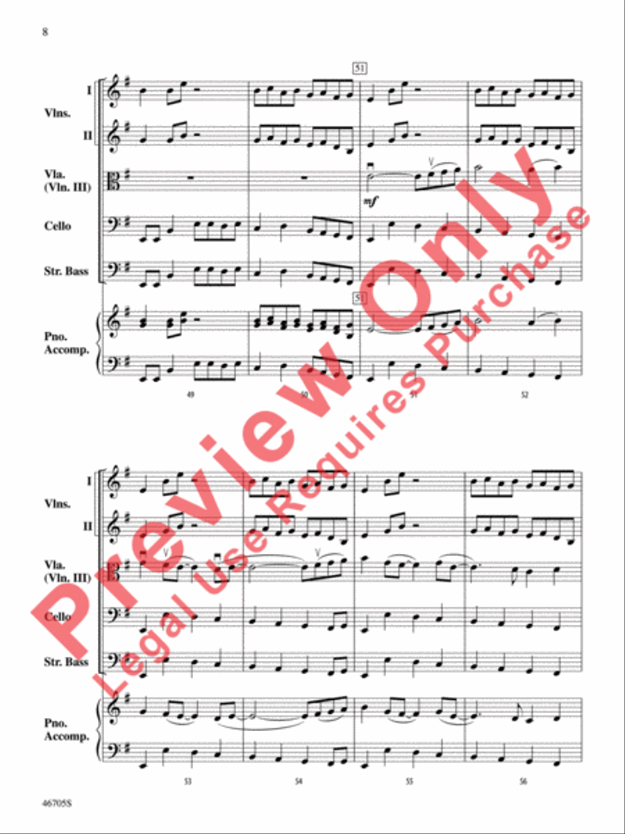 Sparks String Orchestra scores gallery preview page 9