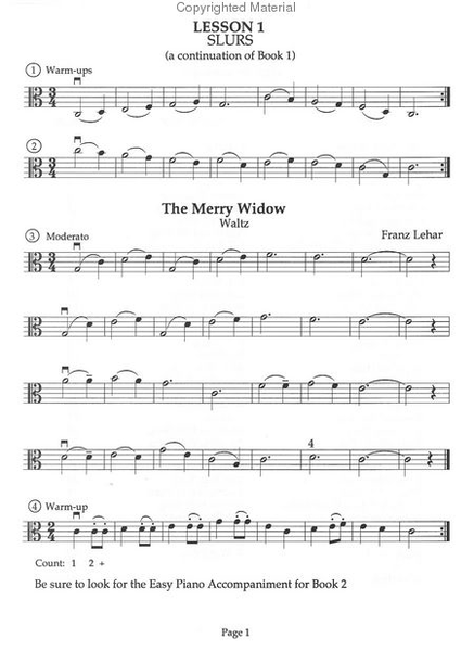 The ABC's of Viola for the Intermediate - Book 2