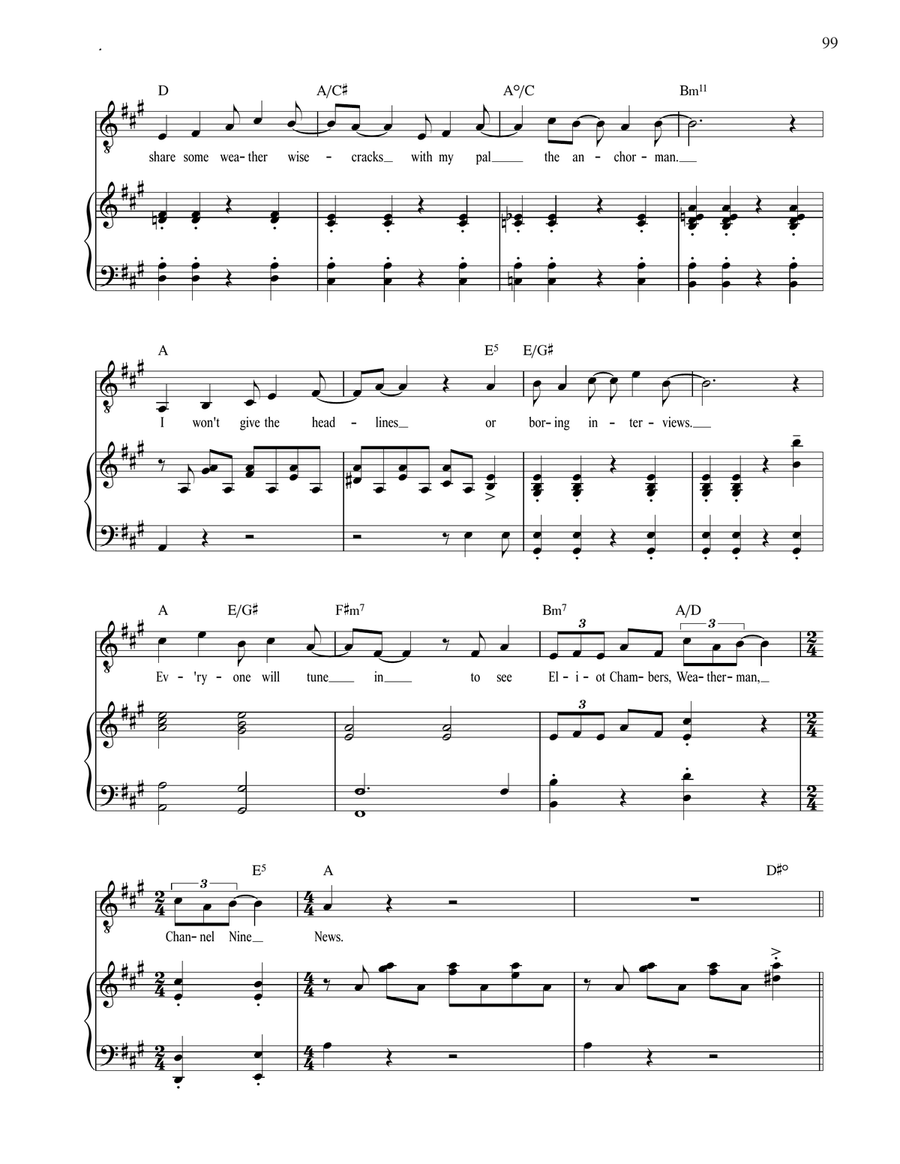 Weatherman (from Dreamland) Voice scores gallery preview page 4