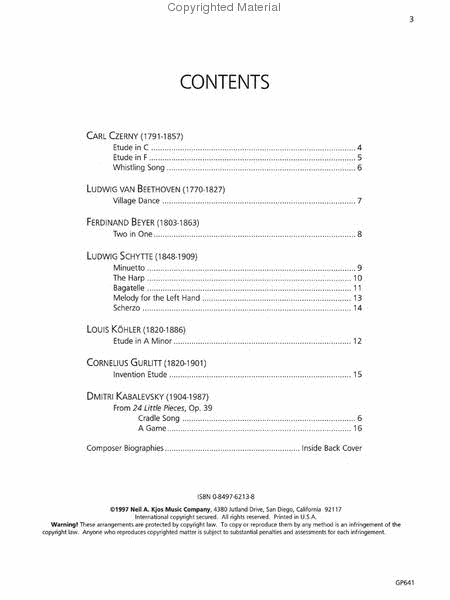 Piano Etudes Level 1 by Keith Snell Piano Method - Sheet Music