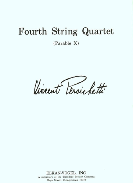 Parable For String Quartet