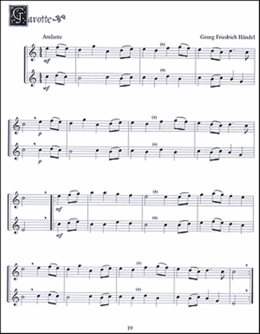 Easy Duets for Flute Woodwind Duet scores gallery preview page 5