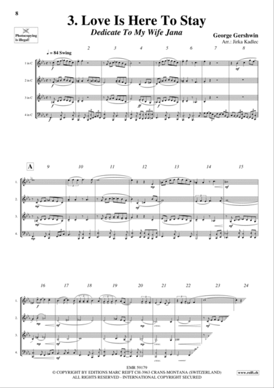 Woodwind Quartet Collection Volume 4 Woodwind Quartet scores gallery preview page 6