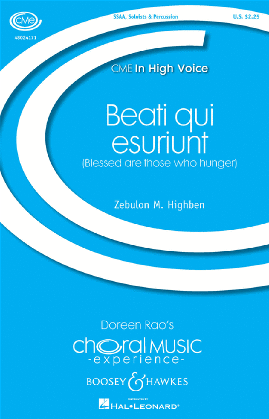 Beati Qui Esuriunt