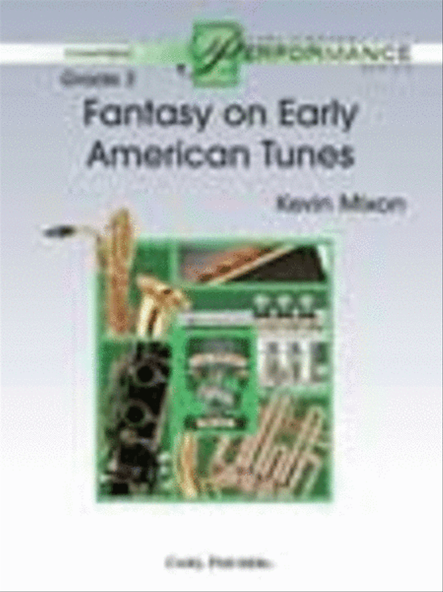 Fantasy on Early American Tunes Concert Band scores gallery preview page 1