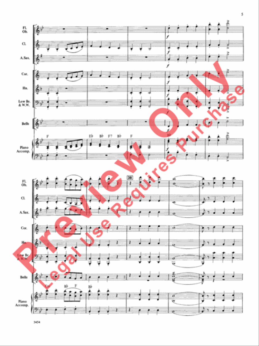 Evening at the Symphony Evening at the Symphony Concert Band scores gallery preview page 6