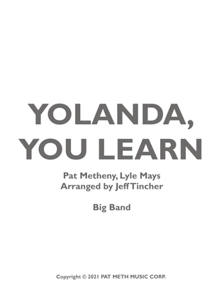 Yolanda, You Learn