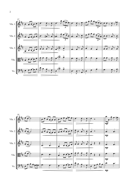 Good King Wenceslas - Jazz Carol for String Quartet image number null
