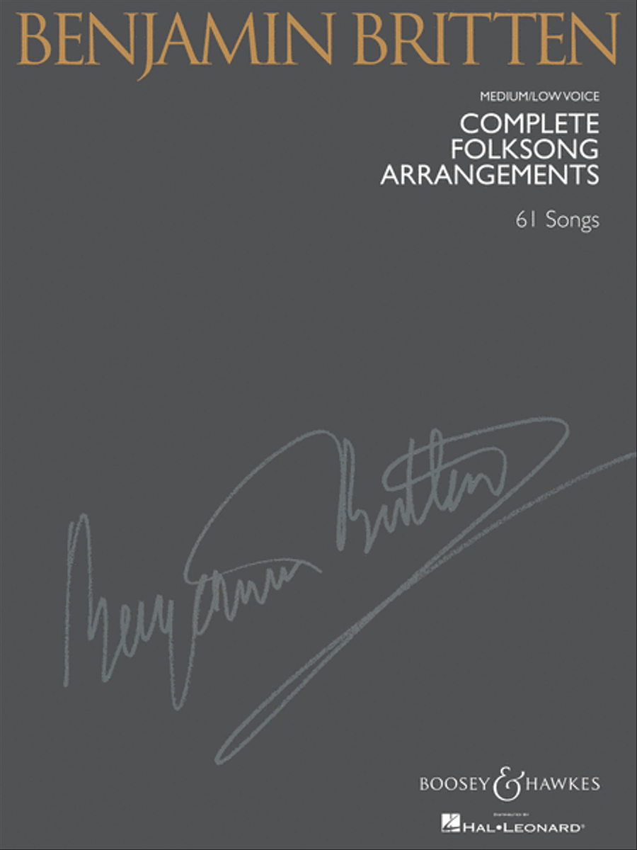 Complete Folksong Arrangements Medium Voice scores gallery preview page 1