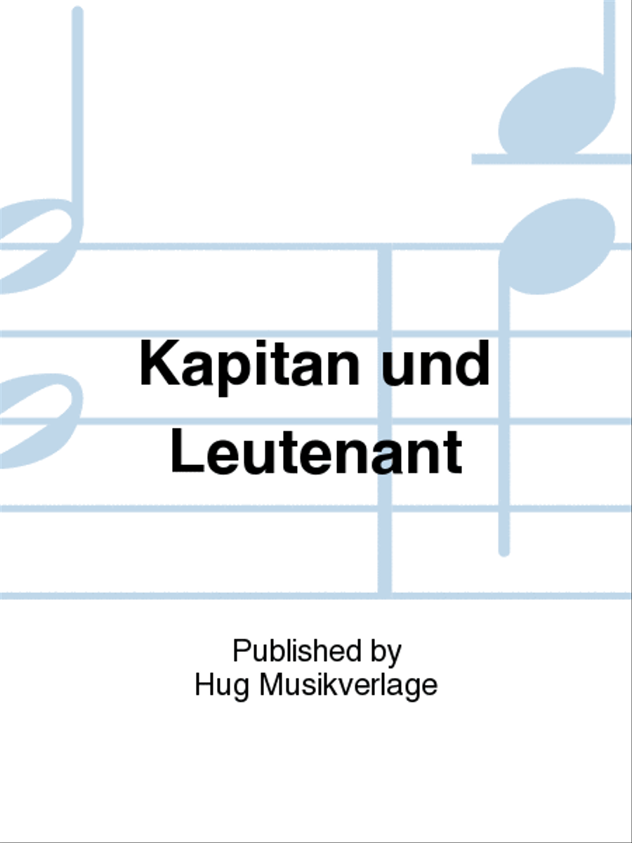 Kapitan und Leutenant Kapitan und Leutenant Men's Choir scores gallery preview page 1