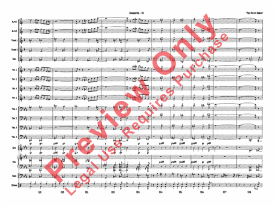 The Joy of Cookin' Jazz Ensemble scores gallery preview page 26