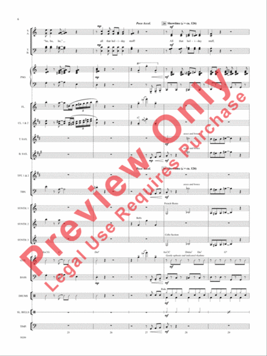 All That Holiday Stuff! All That Holiday Stuff! Choir scores gallery preview page 7
